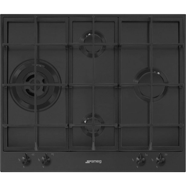 Kaasuliesitaso Smeg PX364LMB 60cm musta