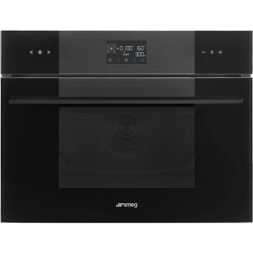 Yhdistelmämikroaaltouuni Smeg SO4102M1B3 60cm musta