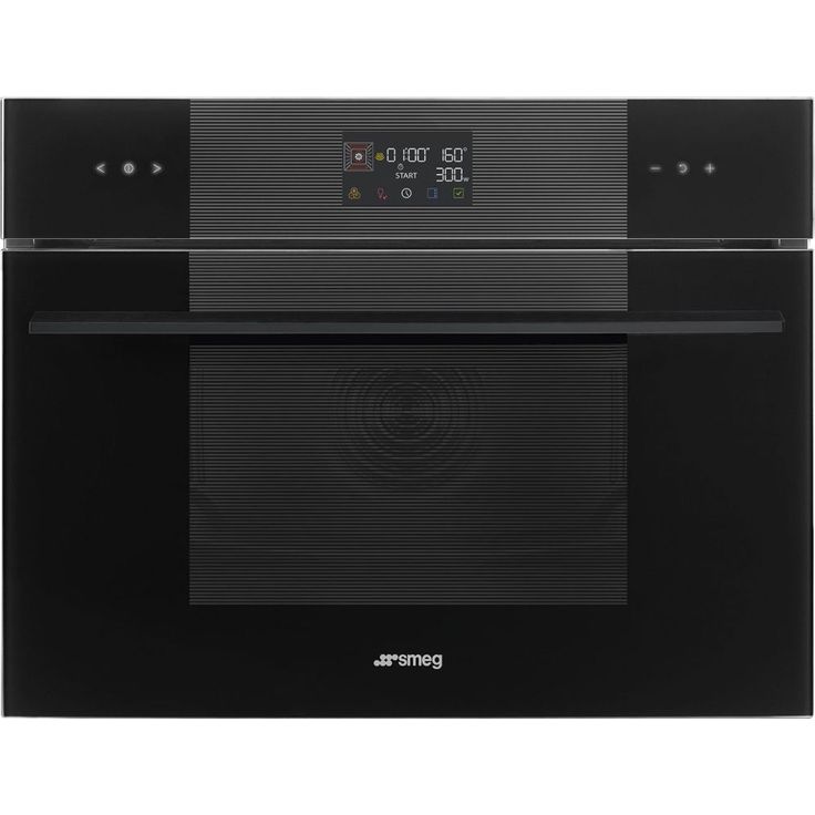 Yhdistelmämikroaaltouuni Smeg SO4102M1B3 60cm musta