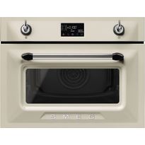 Yhdistelmämikroaaltouuni Smeg SO4902M1P 60cm beige