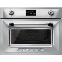 Yhdistelmämikroaaltouuni Smeg SO4902M1X 60cm teräs