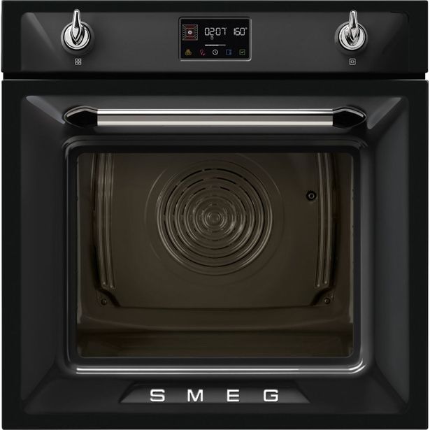Yhdistelmähöyryuuni Smeg SOP6902S2PN 60cm musta