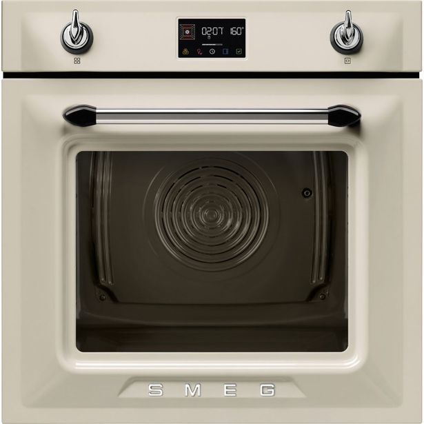 Yhdistelmähöyryuuni Smeg SOP6902S2PP 60cm beige