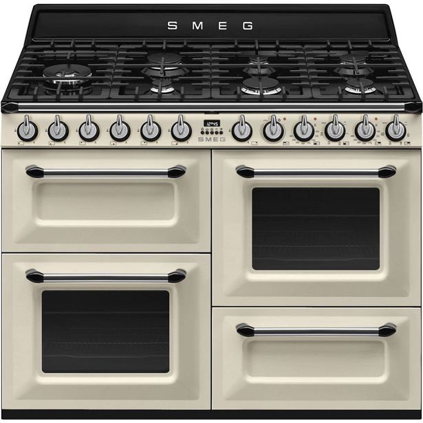 Kaasuliesi Smeg TR4110P1 110cm beige