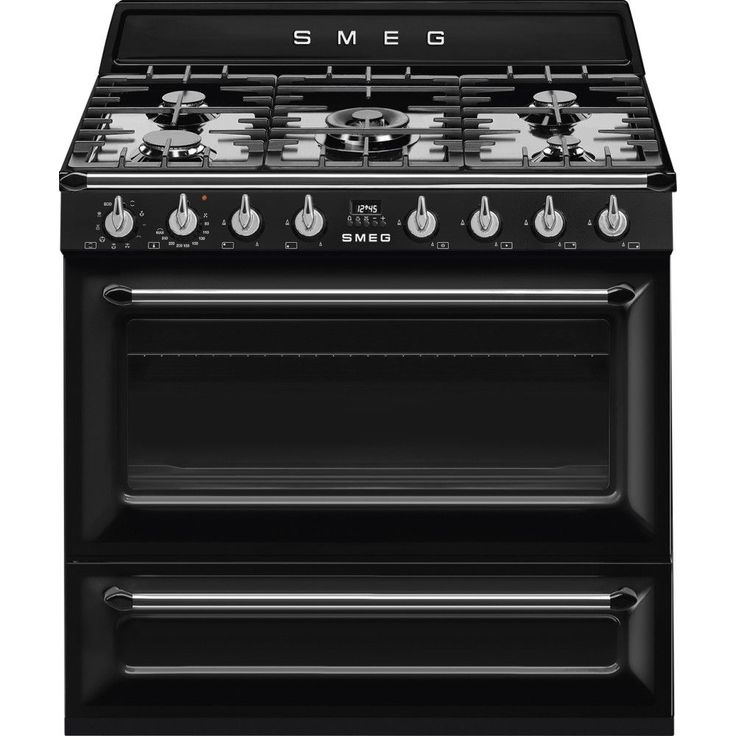 Kaasuliesi Smeg TR90BL2 90cm musta