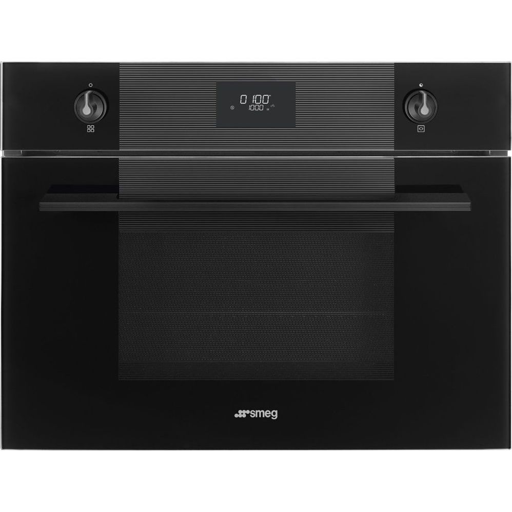 Yhdistelmämikroaaltouuni Smeg SO4101M1B3 60cm musta