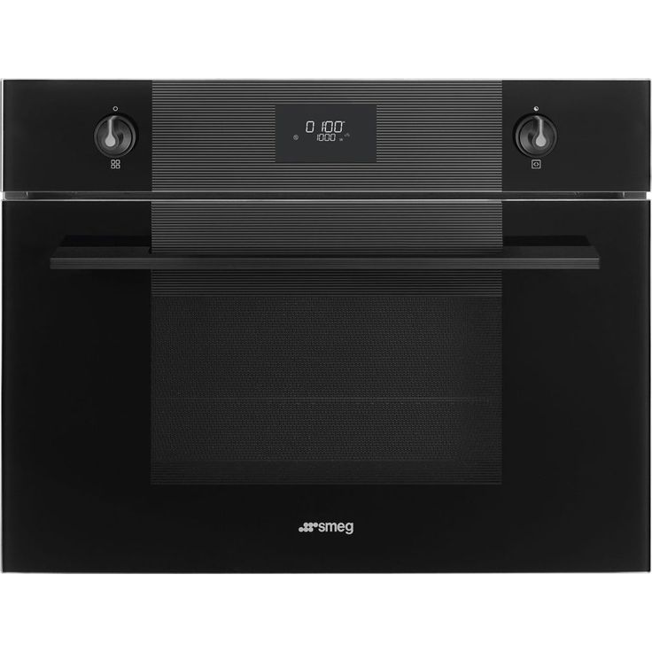 Yhdistelmämikroaaltouuni Smeg SO4101M1B3 60cm musta