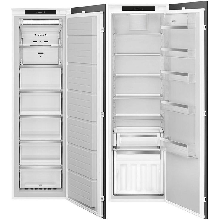 Jääkaappi ja pakastin Smeg - S9L1741D S9F174NE, integroitava