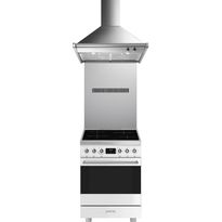 Keittiöpaketti Smeg - C6IMWHM2 induktioliesi, roiskesuoja ja liesituuletin, 60 cm, valkoinen