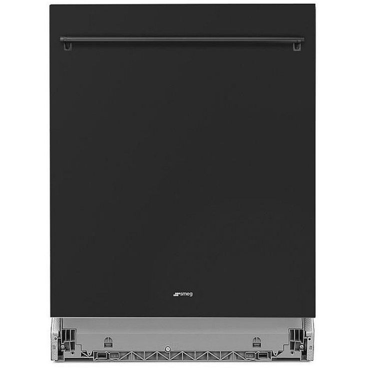 Astianpesukone SMEG STL253CL, KIT82CN, etupaneeli mattamusta