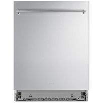 Astianpesukone SMEG STL253CL, KIT82CN, etupaneeli ruostumaton teräs