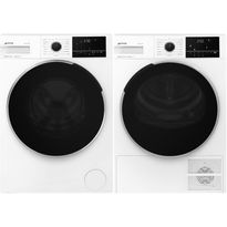 Pesukone ja kuivausrumpu Smeg - WNP84SEAIN1-DNP09SEBIN