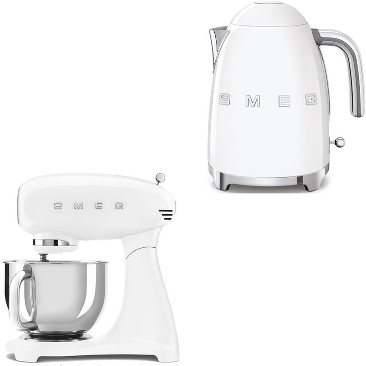Tuotepaketti Smeg - SMF05CREU keittiökone, KLF03CREU vedenkeitin