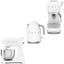 Tuotepaketti Smeg - keittiökone, vedenkeitin, espressokeitin
