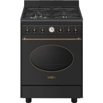 Kaasuliesi Smeg CO60GMAN2, antrasiitti