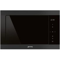 Mikroaaltouuni Smeg FMI325N integroitava, mattamusta