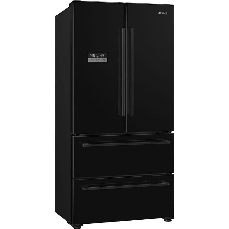 Jääkaappipakastin Smeg FQ55FNDE ranskalaisovinen, musta