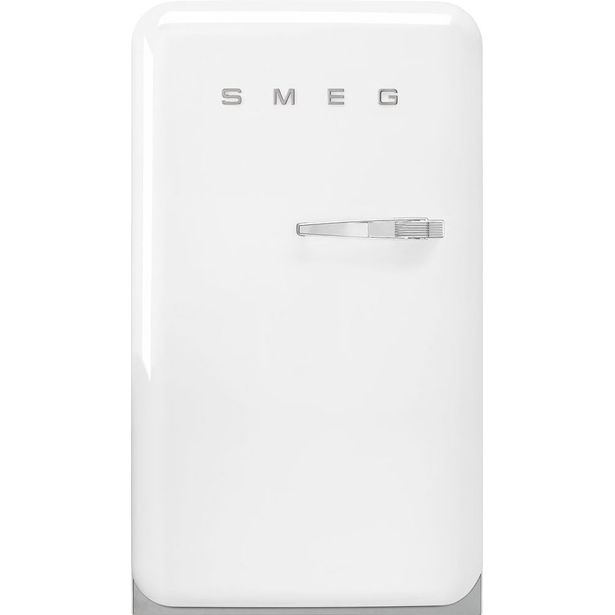 Jääkaappi pakastelokerolla Smeg Retro FAB10LWH5, 54.4cm, valkoinen, vasen