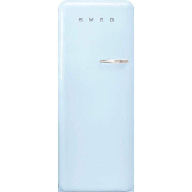 Jääkaappi pakastelokerolla Smeg Retro FAB28LPB5, 60.1cm, pastellinsininen, vasen