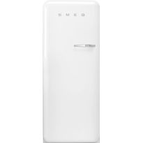 Jääkaappi pakastelokerolla Smeg Retro FAB28LWH5, 60.1cm, valkoinen, vasen