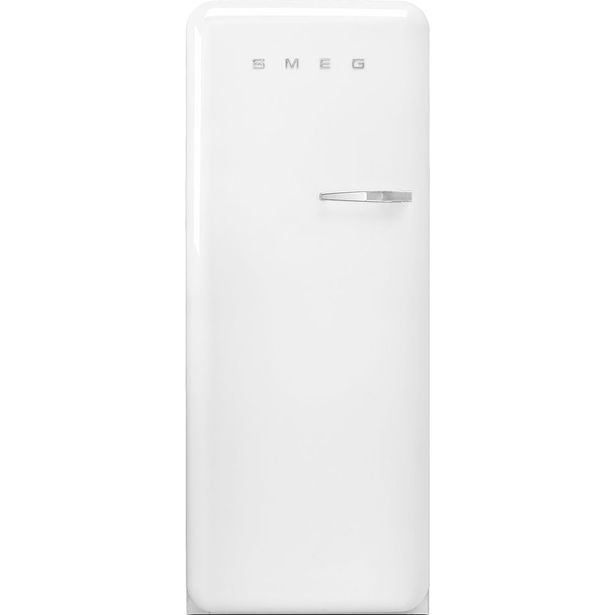 Jääkaappi pakastelokerolla Smeg Retro FAB28LWH5, 60.1cm, valkoinen, vasen