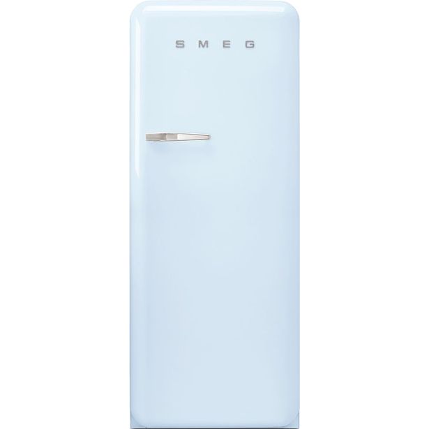 Jääkaappi pakastelokerolla Smeg Retro FAB28RPB5, 60.1cm, pastellinsininen, oikea