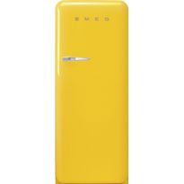 Jääkaappi pakastelokerolla Smeg Retro FAB28RYW5, 60.1cm, keltainen, oikea