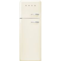 Jääkaappipakastin Smeg Retro FAB30LCR5, 60.1cm, kerma, vasen