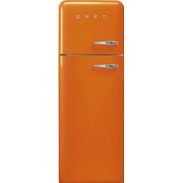 Jääkaappipakastin Smeg Retro FAB30LOR5, 60.1cm, oranssi, vasen