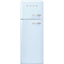 Jääkaappipakastin Smeg Retro FAB30LPB5, 60.1cm, pastellinsininen, vasen