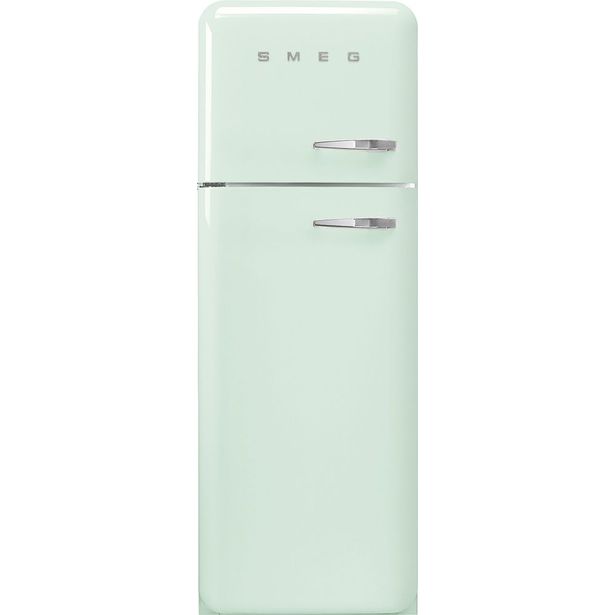Jääkaappipakastin Smeg Retro FAB30LPG5, 60.1cm, pastellinvihreä, vasen