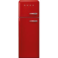 Jääkaappipakastin Smeg Retro FAB30LRD5, 60.1cm, punainen, vasen
