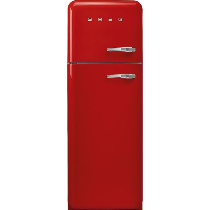Jääkaappipakastin Smeg Retro FAB30LRD5, 60.1cm, punainen, vasen