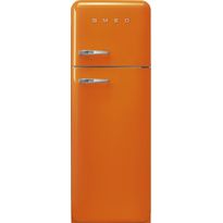 Jääkaappipakastin Smeg Retro FAB30ROR5, 60.1cm, oranssi, oikea