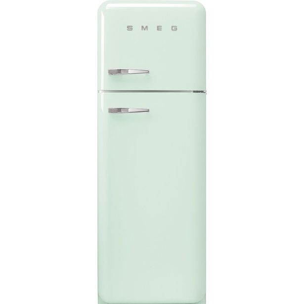 Jääkaappipakastin Smeg Retro FAB30RPG5, 60.1cm, pastellinvihreä, oikea