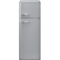 Jääkaappipakastin Smeg Retro FAB30RSV5, 60.1cm, hopea, oikea