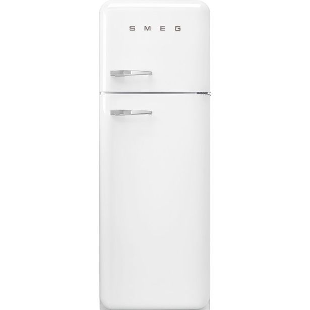 Jääkaappipakastin Smeg Retro FAB30RWH5, 60.1cm, valkoinen, oikea
