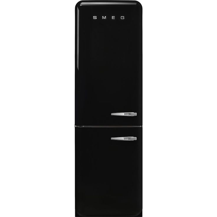 Jääkaappipakastin Smeg Retro FAB32LBL5, 60.1cm, musta, vasen