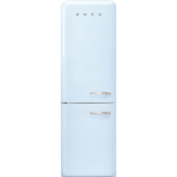 Jääkaappipakastin Smeg Retro FAB32LPB5, 60.1cm, pastellinsininen, vasen