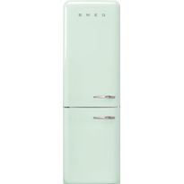 Jääkaappipakastin Smeg Retro FAB32LPG5, 60.1cm, pastellinvihreä, vasen