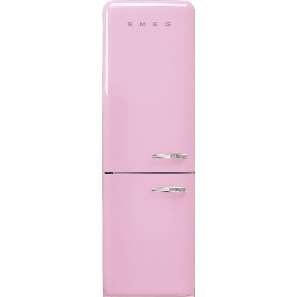 Jääkaappipakastin Smeg Retro FAB32LPK5, 60.1cm, pinkki, vasen