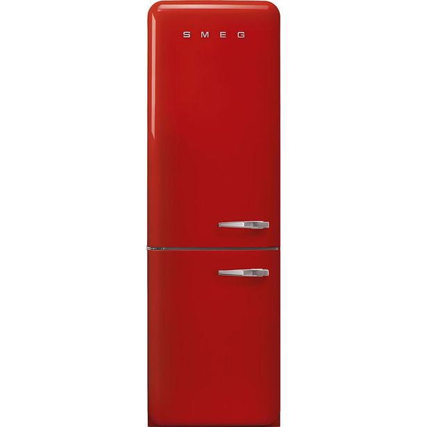 Jääkaappipakastin Smeg Retro FAB32LRD5, 60.1cm, punainen, vasen
