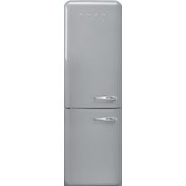 Jääkaappipakastin Smeg Retro FAB32LSV5, 60.1cm, hopea, vasen