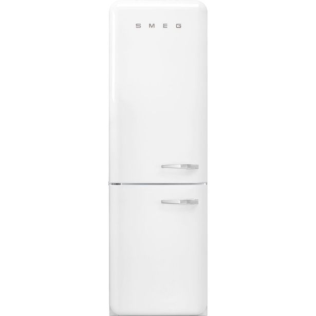 Jääkaappipakastin Smeg Retro FAB32LWH5, 60.1cm, valkoinen, vasen