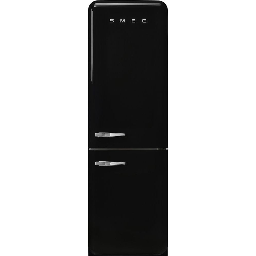 Jääkaappipakastin Smeg Retro FAB32RBL5, 60.1cm, musta, oikea