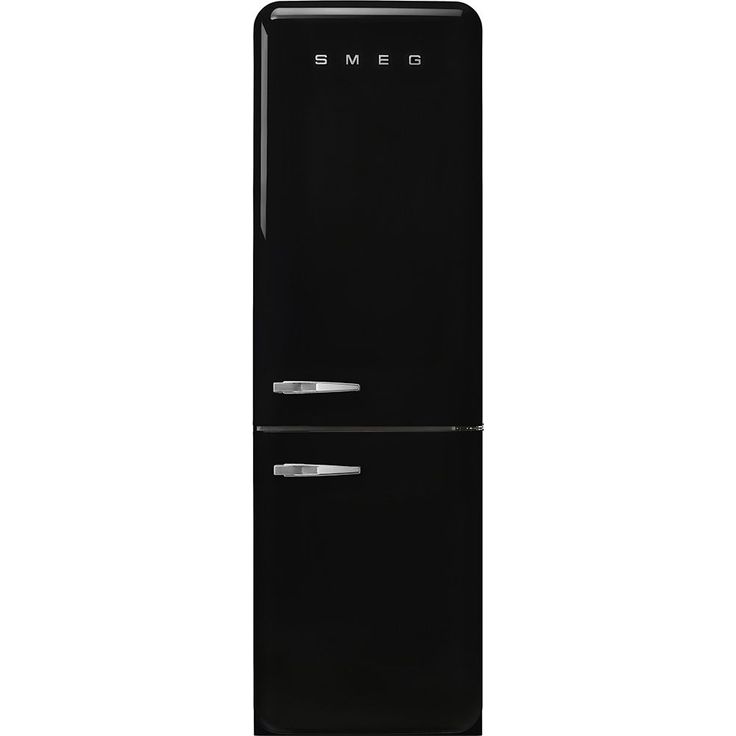 Jääkaappipakastin Smeg Retro FAB32RBL5, 60.1cm, musta, oikea
