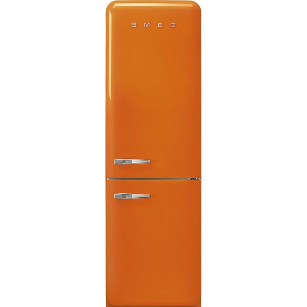 Jääkaappipakastin Smeg Retro FAB32ROR5, 60.1cm, oranssi, oikea
