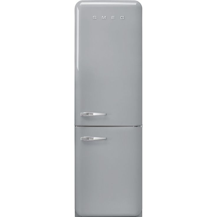 Jääkaappipakastin Smeg Retro FAB32RSV5, 60.1cm, hopea, oikea