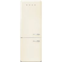 Jääkaappipakastin Smeg Retro FAB38LCR5, 70.6cm, kerma, vasen