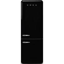 Jääkaappipakastin Smeg Retro FAB38RBL5, 70.6cm, musta, oikea